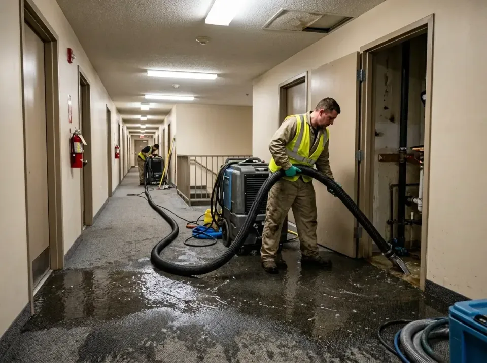 multi-unit-apartment-hallway-f-005 — frequently asked questions, Emergency Burst Pipe Water Extraction & Removal in Navarre,…
